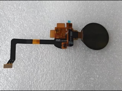 1.04 inch round  AMOLED display  340*340 dots  SPI  interface  driving IC CO5300-AF 600nits