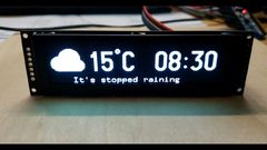 3.12 Inch SSD1322 OLED Display 256x64 Resolution Monochrome OLED Display